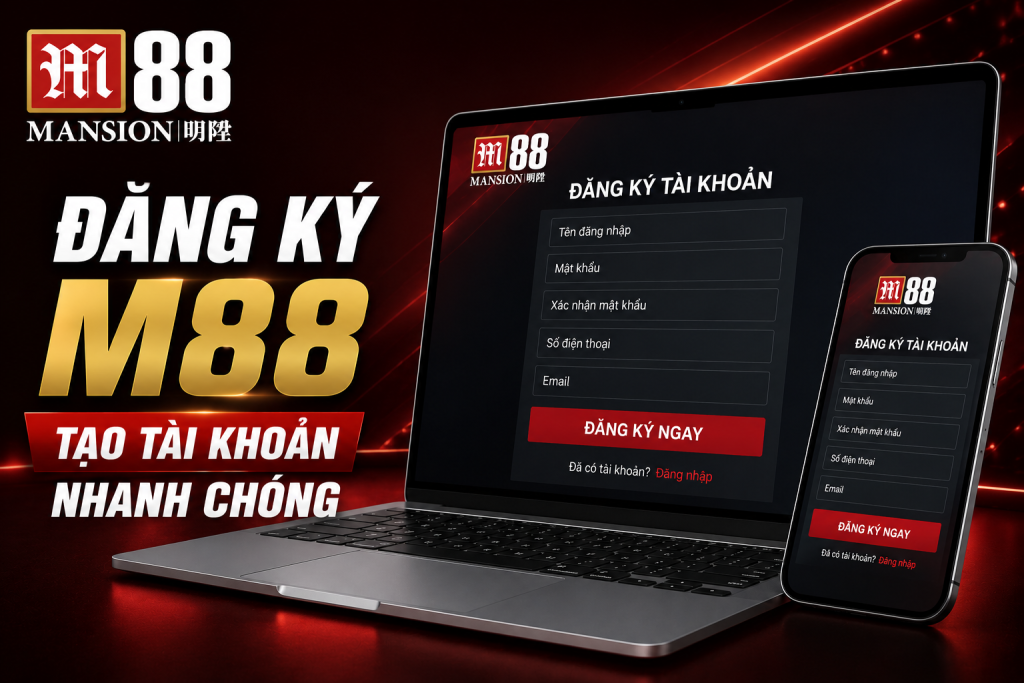 Hướng dẫn chi tiết đăng ký m88